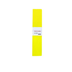 Gıpta - Gıpta Renkli Krapon Kağıdı 50 x 200 10 Adet Sarı