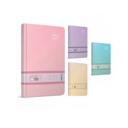 Gıpta - Gıpta Thebook Pastels İplik Dikişli Sert Kapak Defter 20 x 28 200 Yaprak Çizgi