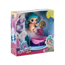 Hasbro - Hasbro Baby Alive Glopixies Minik Peri Bebek Aqua Flutter