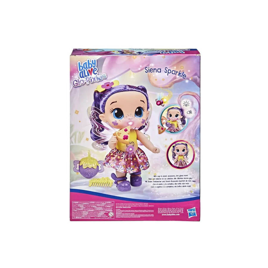 Hasbro Baby Alive Glopixies Peri Bebek Siena Sparkle