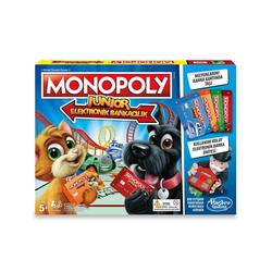 Hasbro E1842 Monopoly Junior Elektronik Bankacılık 6 - Thumbnail