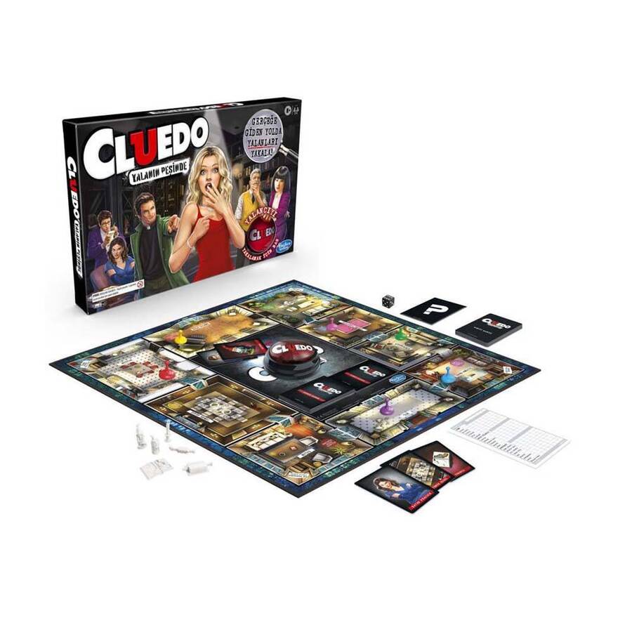 Hasbro E9779 Clue Cluedo Yalanın Peşinde