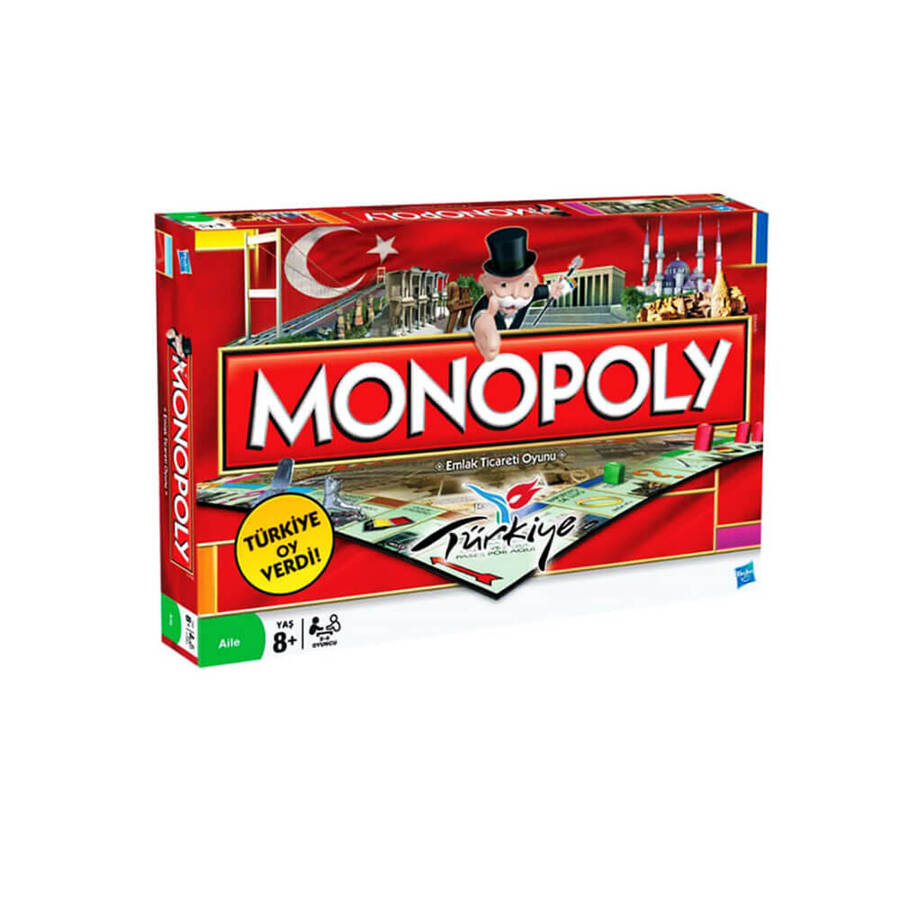 Hasbro Monopoly Türkiye Emlak Ticaret Oyunu