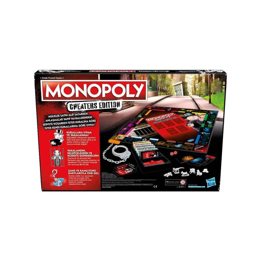 Hasbro Oyun Monopoly Cheaters Edition