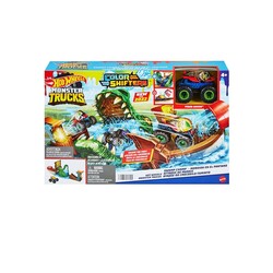 Hot Wheels - Hot Wheels Monster Trucks Renk Değiştiren Araç Oyun Seti