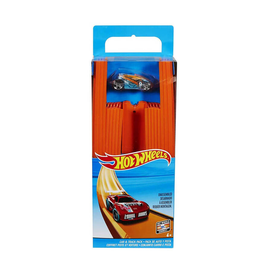 Hot Wheels Track Builder Araba Ve Pist Seti