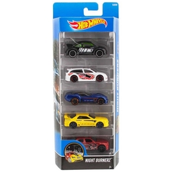 Hot Wheels - Hot Whells Beşli Araba Seti