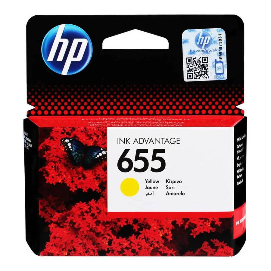 Hp Kartuş Sarı 655