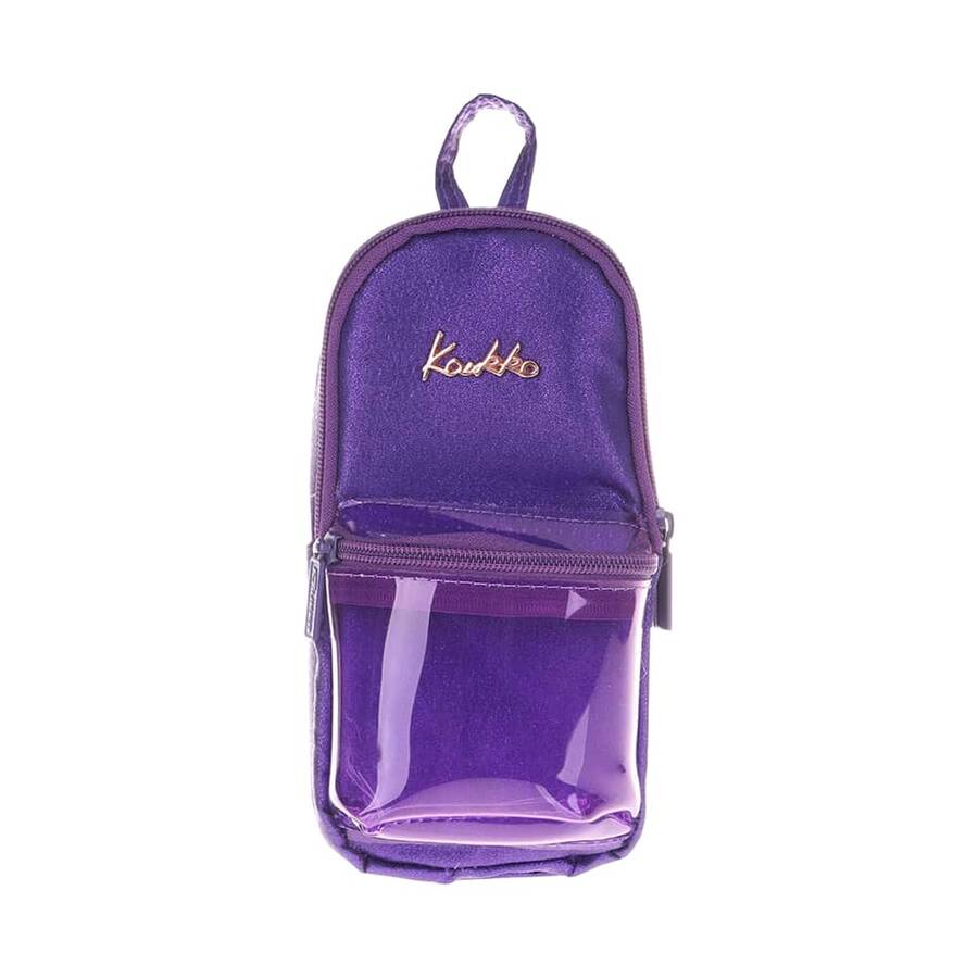 Kaukko Kalem Çantası Magical Junior Bag Transparent-Mor K2502