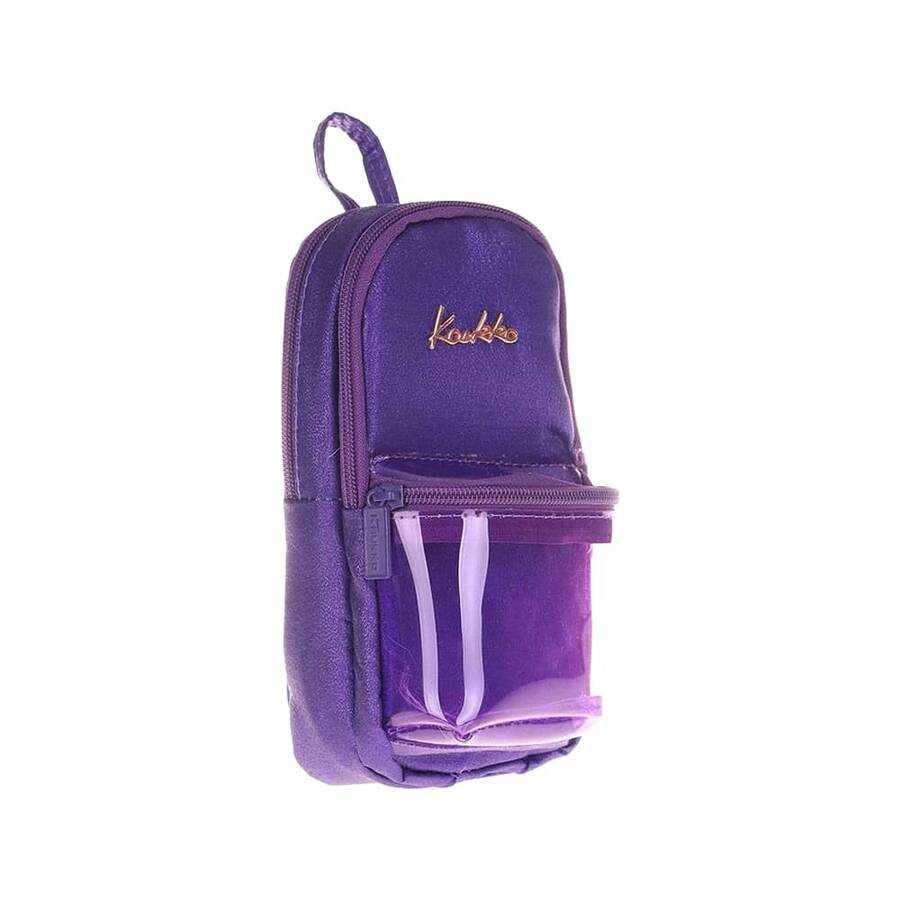 Kaukko Kalem Çantası Magical Junior Bag Transparent-Mor K2502