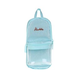 Kaukko - Kaukko Kalem Çantası Magical Junior Bag Transparent-Turkuaz K2501 (1)