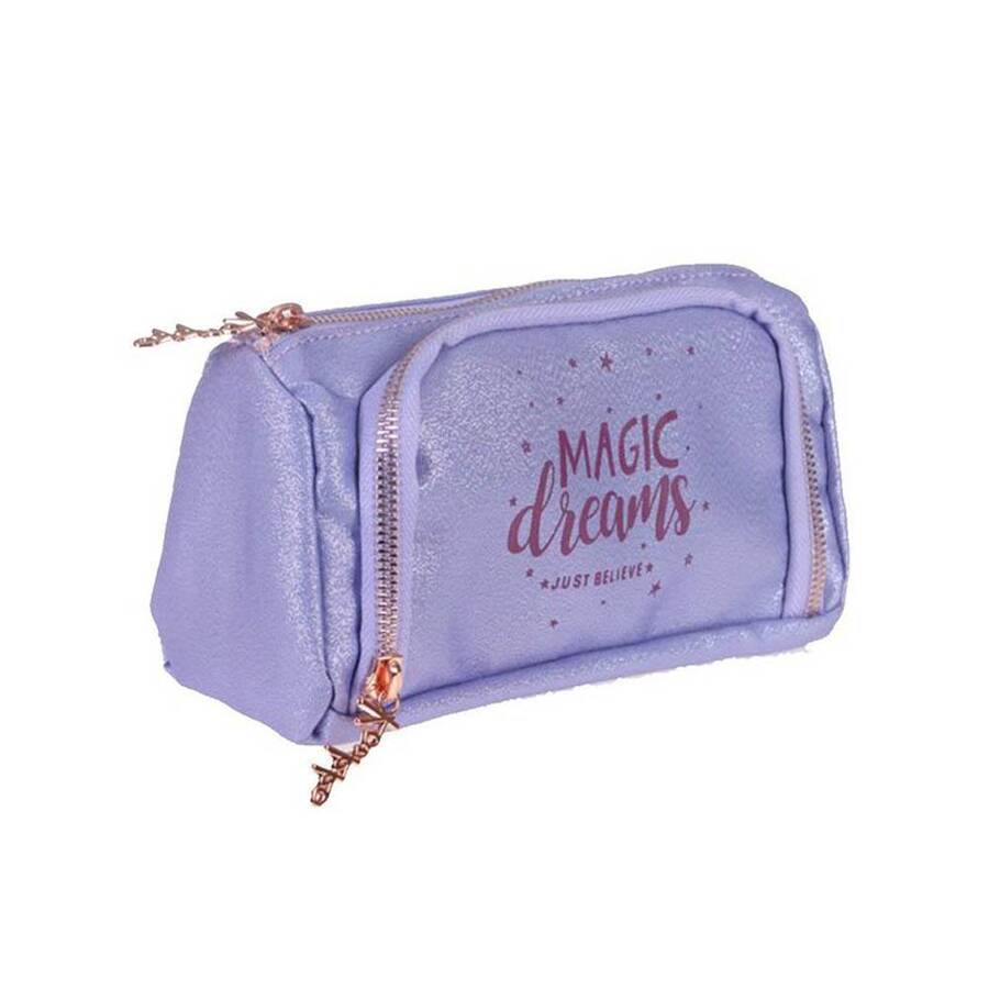 Kaukko Kalem Çantası Sparkle Plump Lila K2304