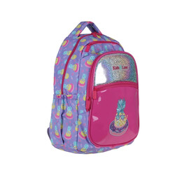Kaukko - Kaukko Kids&Love Rugan Hologram Ananas Sırt Çantası L5069