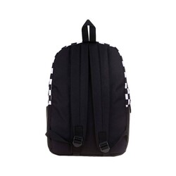 Kaukko - Kaukko Sırt Çantası Basic Colors Siyah Check K1416 (1)