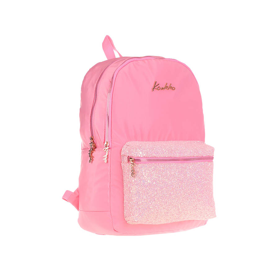 Kaukko Sırt Çantası Bright Taşlı-Rose