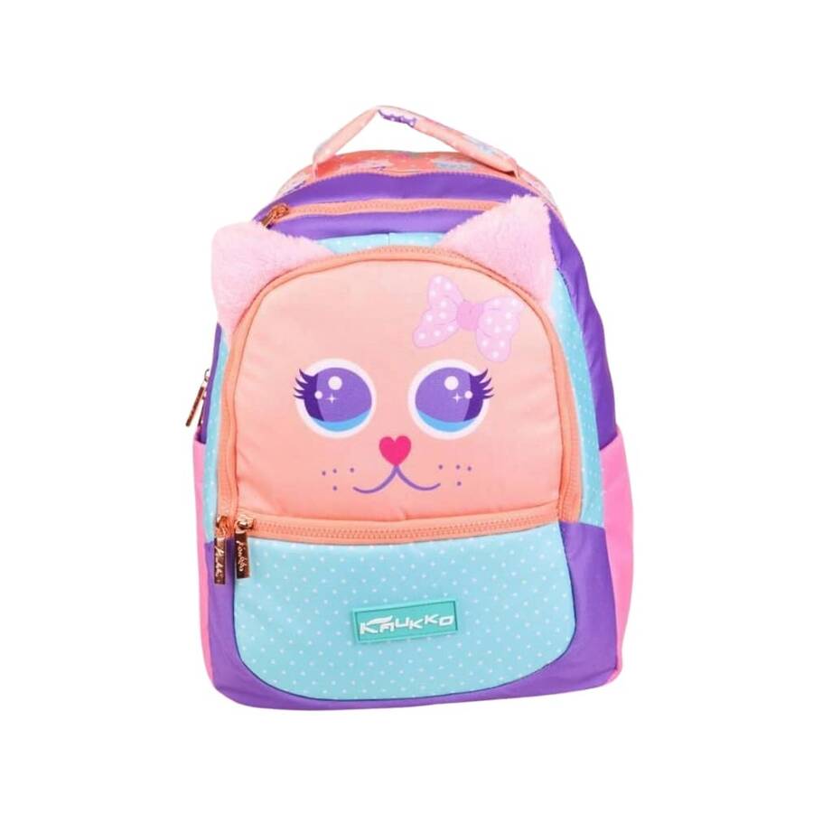 Kaukko Sırt Çantası Kids Cute Face Cat 5142