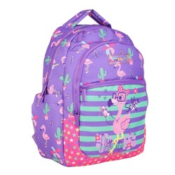 Kaukko - Kaukko Sırt Çantası Kids Paterned Flamingo 5148