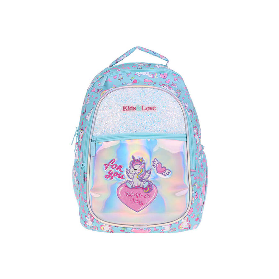 Kaukko Sırt Çantası Kids&Love Unicorn Aynalı-Taşlı