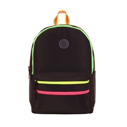 Kaukko Sırt Çantası Magic Dreams Color Zipper Black 1729 - Thumbnail