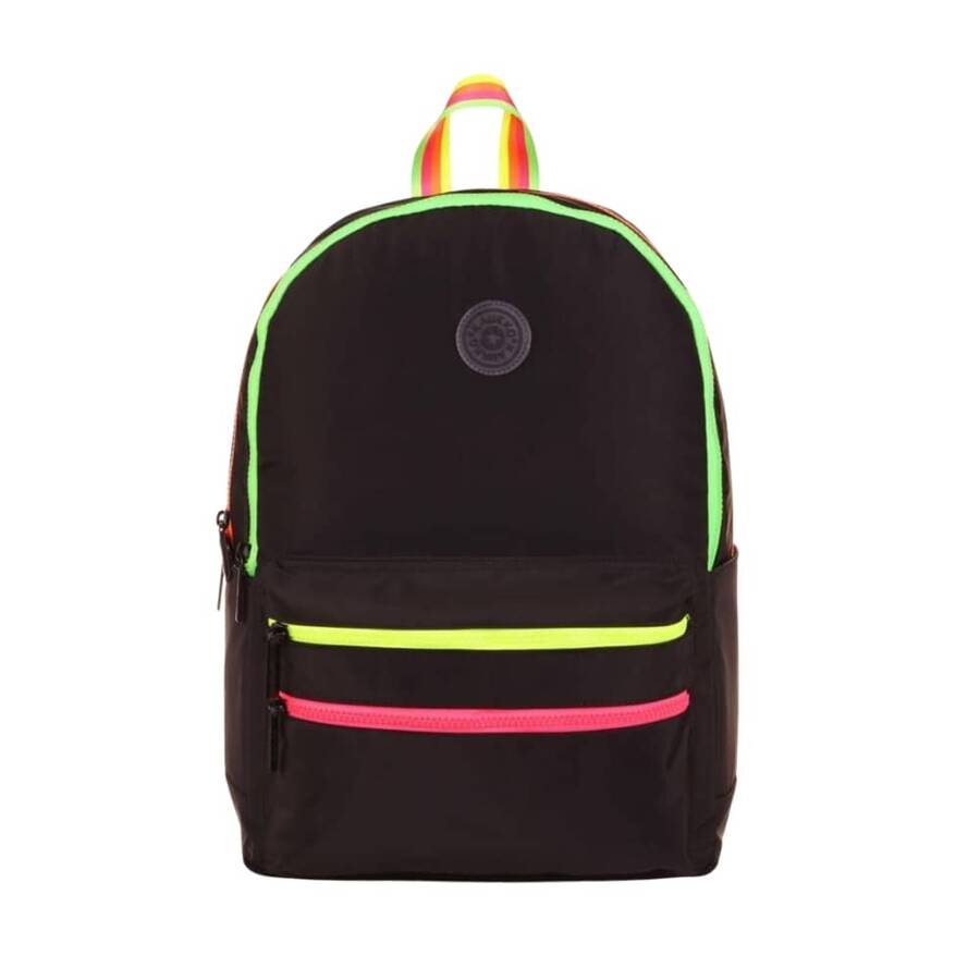 Kaukko Sırt Çantası Magic Dreams Color Zipper Black 1729