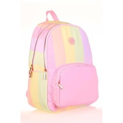 Kaukko Sırt Çantası Rainbow Line Pink 1752 - Thumbnail