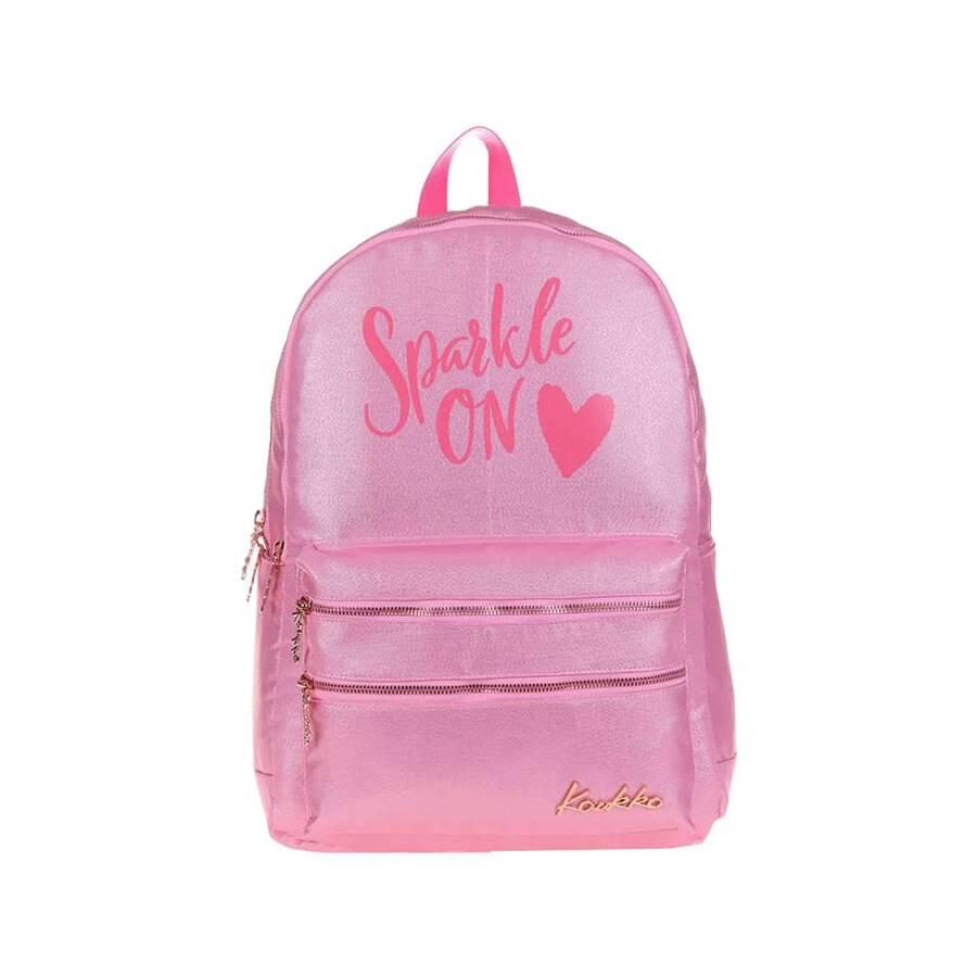 Kaukko Sırt Çantası Sparkle Pembe K1564