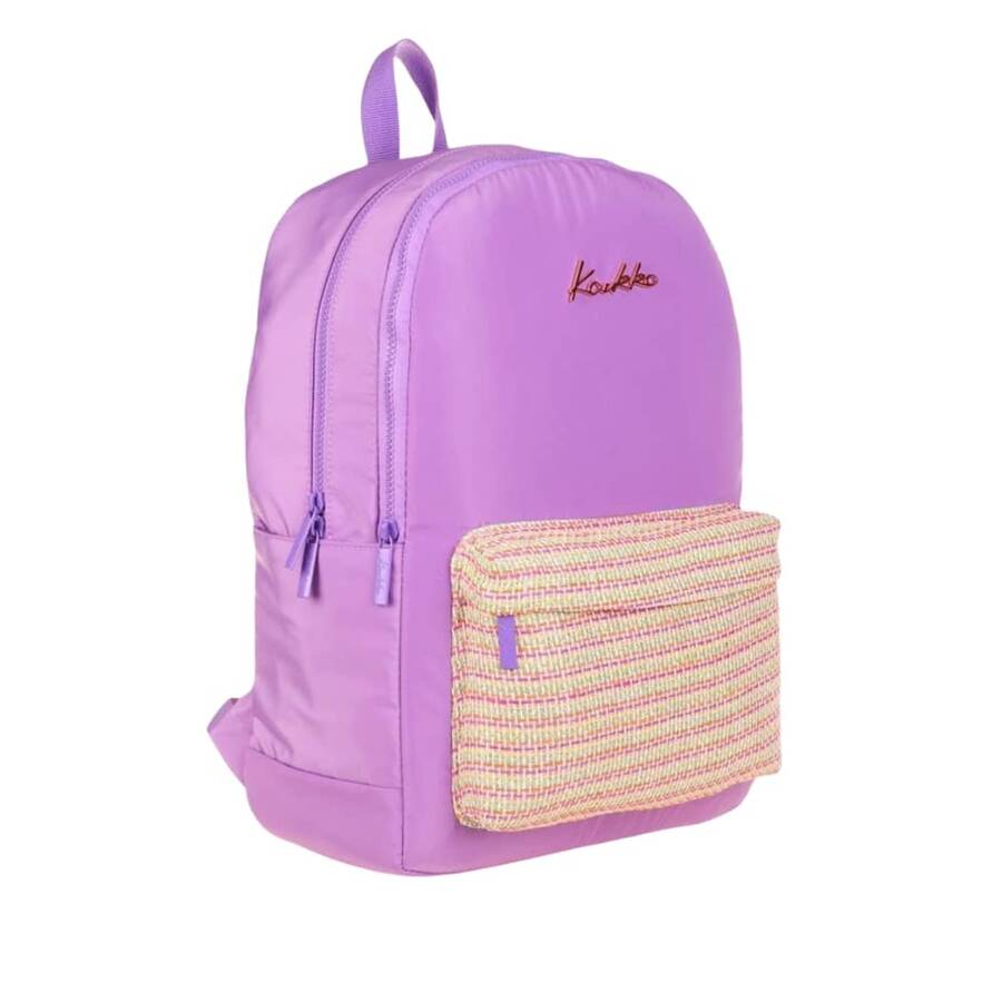 Kaukko Sırt Çantası Wicker Lilac 1718