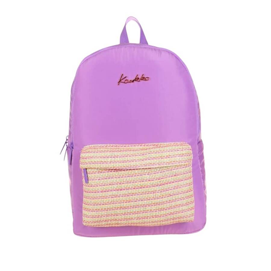 Kaukko Sırt Çantası Wicker Lilac 1718