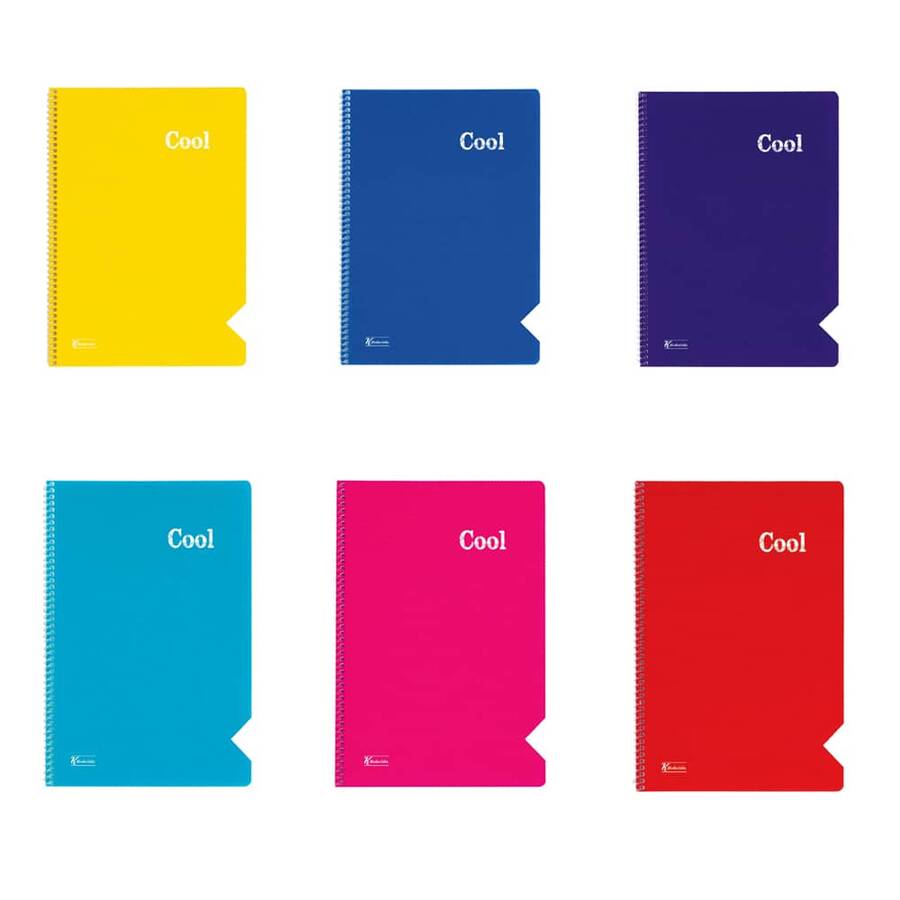 Keskin Color A4 72 Yaprak Çizgili pp Kapak Spiralli Cool Defter