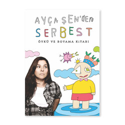 Keskin Color Ayça Şen Öykü ve Tek Renk Boyama Kitabı - Thumbnail