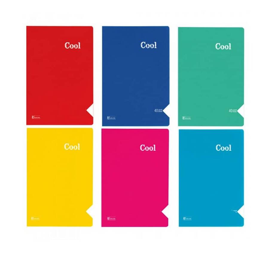 Keskin Color Cool Güzel Yazı Defteri Tel Dikişli A4 40 Yaprak