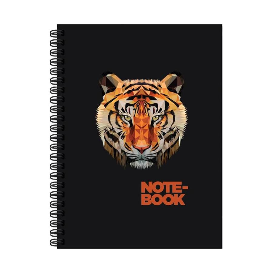 Keskin Color Defter Jungle Spiralli Karton Kapak A4 80 Yaprak Kareli