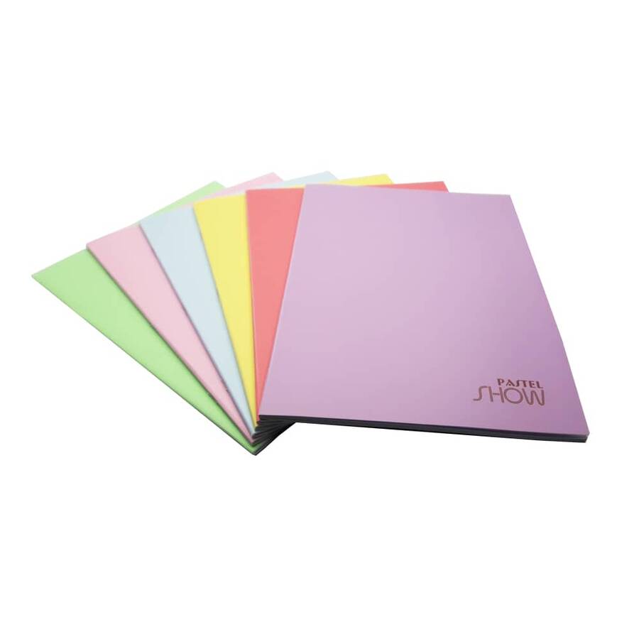 Keskin Color Defter Pastel Show Dikişli Pp Kapak A4 60 Yaprak Düz