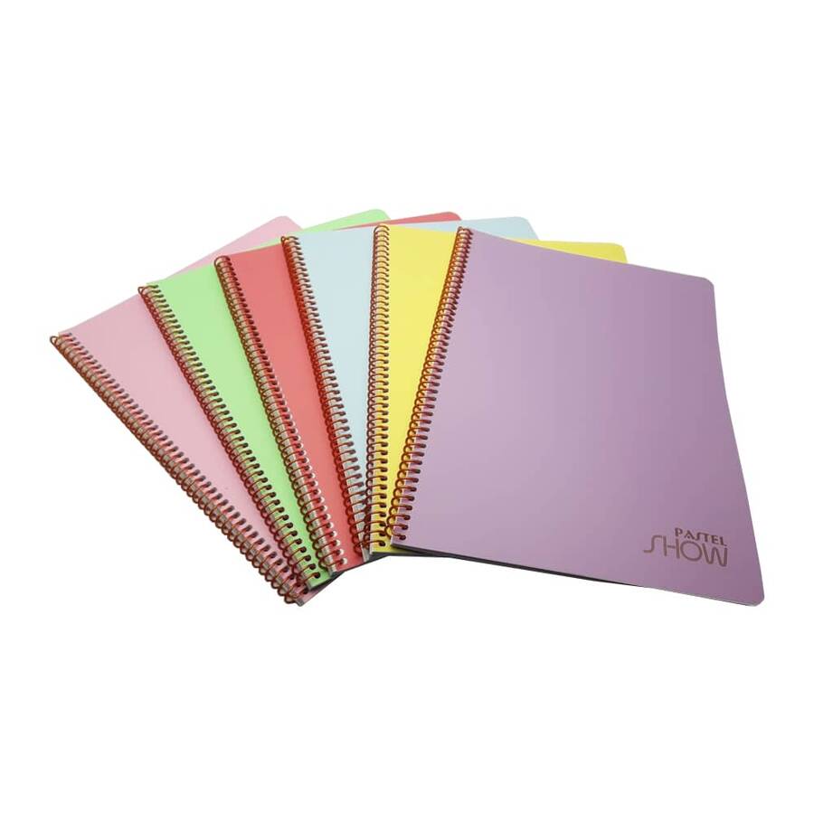 Keskin Color Defter Pastel Show Dikişli Pp Kapak A5 40 Yaprak Kareli