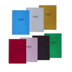 Keskin Color Defter pp Kapak Free Platinum A4 80 Yaprak Kareli - Thumbnail