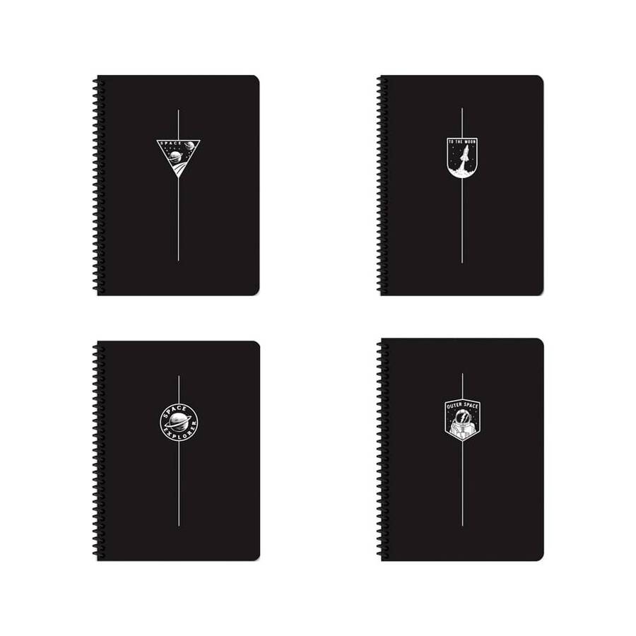 Keskin Color Defter Uzay Spiralli Pp Kapak 16,5x22,5 cm 80 Yaprak Çizgili