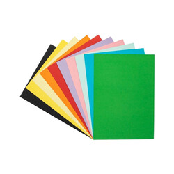 Keskin Color - Keskin Color Fon Kartonu 25x35 cm 10'lu KarışıK Gofrel