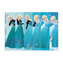 Frozen - Keskin Color Frozen Resim Defteri 35x50cm 15 Yaprak