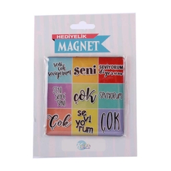 Keskin Color K-Gift Damla Magnet Türkçe Özlü Sözler - Thumbnail