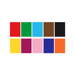 Keskin Color - Keskin Color Karışık 10 Adet Elişi Kağıdı