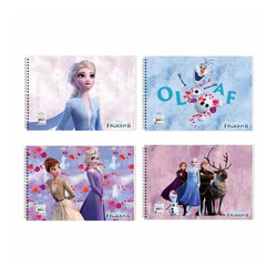 Keskin Color Resim Defteri 17x25 15 Yaprak Frozen - Thumbnail