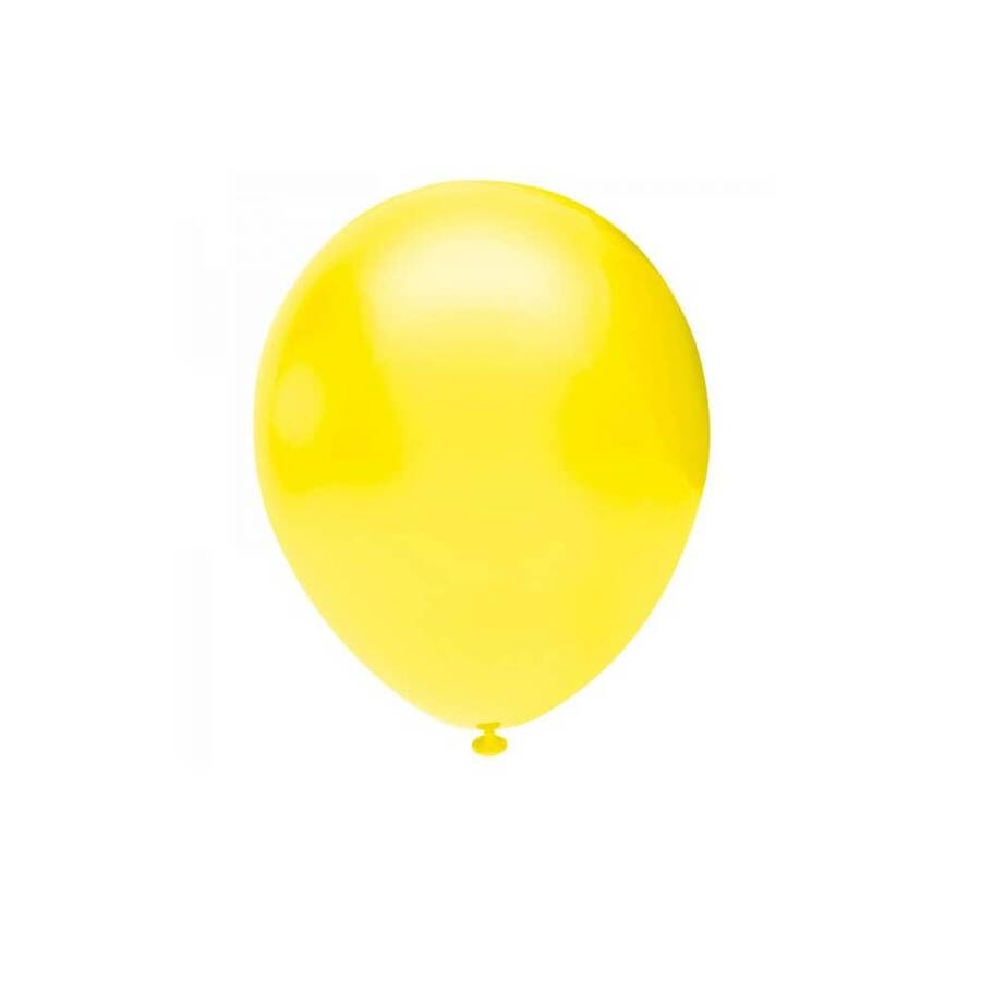 Kika Balon Metalik Açık Sarı 10'lu