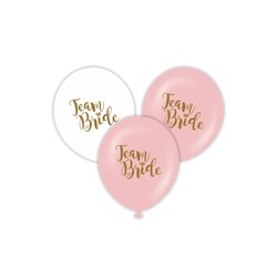 Kika - Kika Balon Metalik Baskılı Team Bride 100'lü