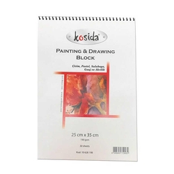 Kosida - Kosida Painting & Drawing Blok Resim Defteri 35x50 cm 30 Yaprak