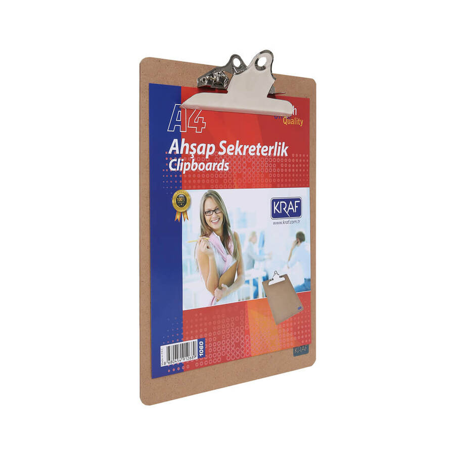 Kraf Sekreterlik Ahşap A4 1060