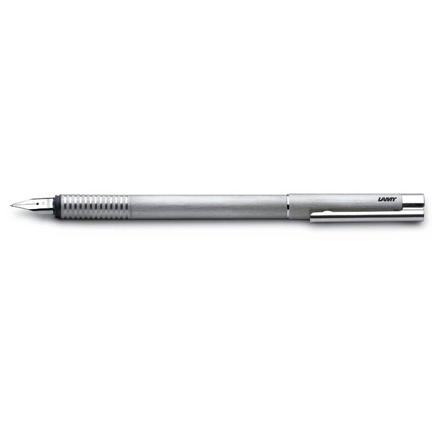 Lamy Logo Dolma Kalem Dokulu M Parlak Çelik