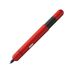 Lamy Pico Tükenmez Kalem Basmalı Cilalı Mat Kırmızı - Thumbnail