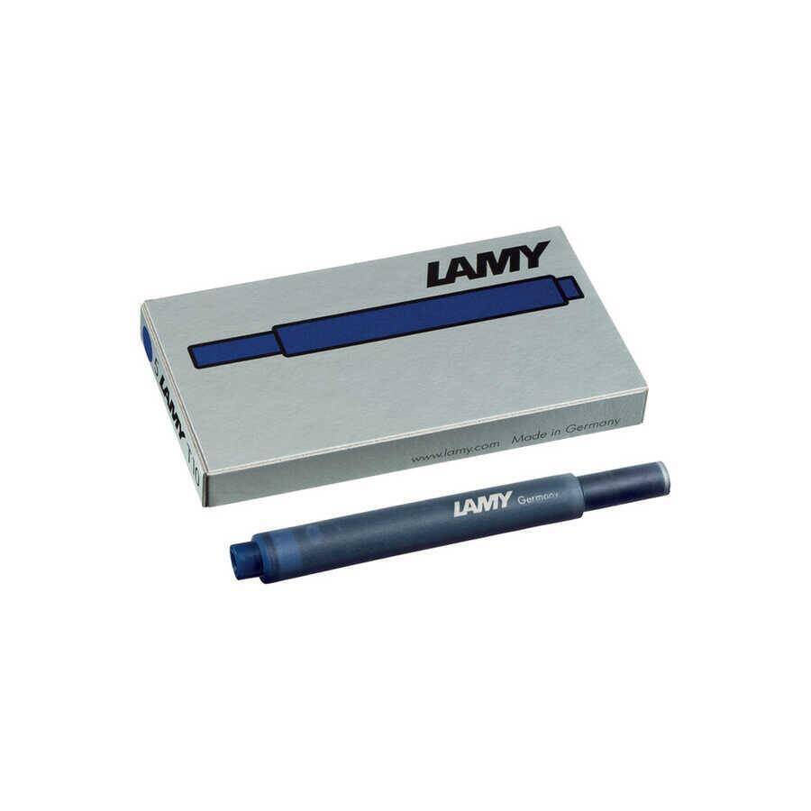 Lamy T10 Dolma Kalem Kartuşu 5'li Mavi-Siyah