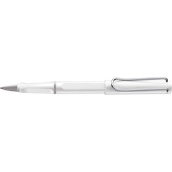 Lamy - Lamy V60 Safari Roller Kalem Parlak Beyaz
