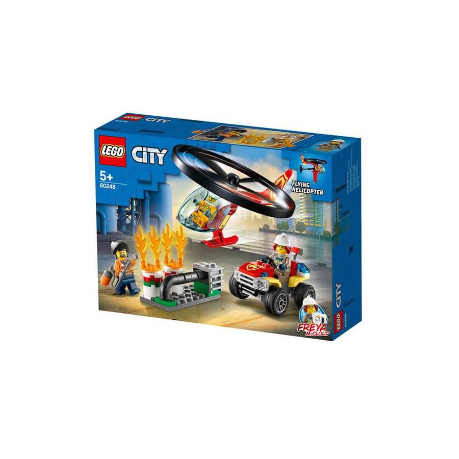 Lego City İtfaiye Helikopteri Müdahalesi